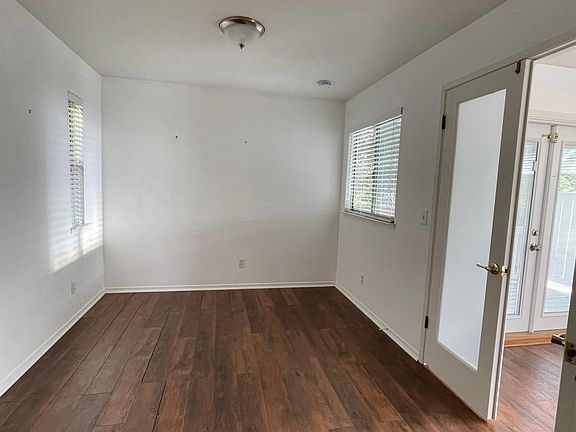 Bedroom - whole unit is light and airy.