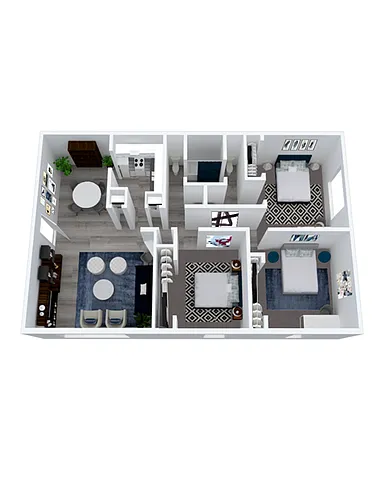 Floor plan 3/1.5-R