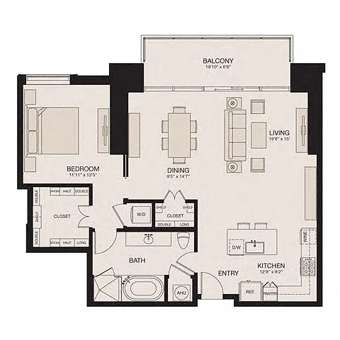 Floor plan HU