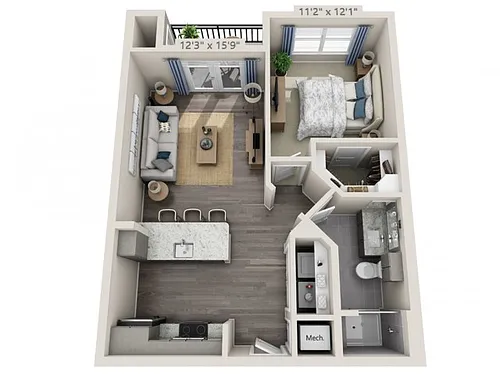 Floor plan A1