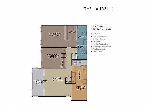 Floor plan The Laurel II
