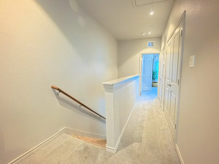 Second Floor Hallway with Laundry Closet (Plan 3201)