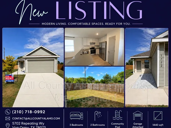 5702 Repeating Way, Von Ormy, TX 78073