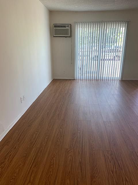 Living room facing patio