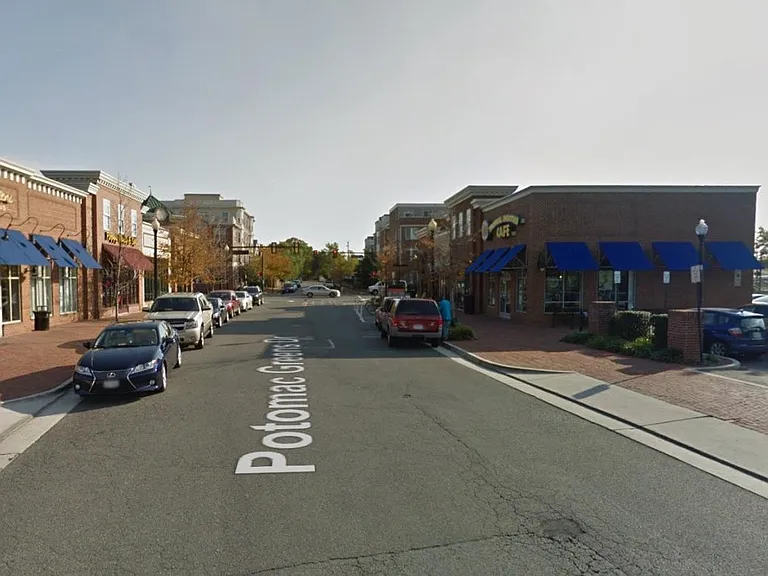 Entrance to Old Town Greens Community. Coffee shop, bakery, market, restaurants etc