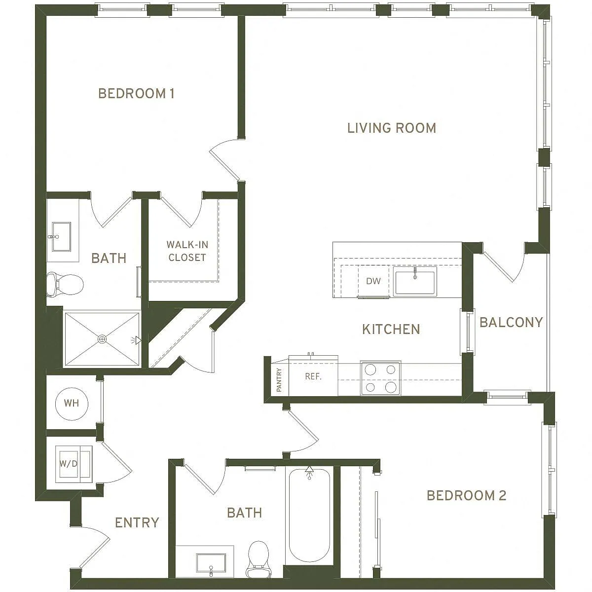 Floor plan B2