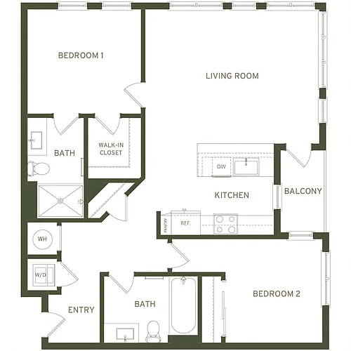 Floor plan B2