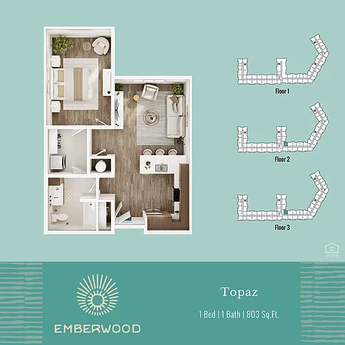 Floor plan Topaz
