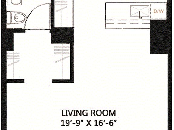 2nd image of 350 W 42nd St APT 19H