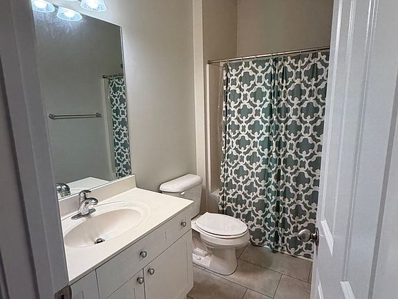Second bathroom, new LVP flooring