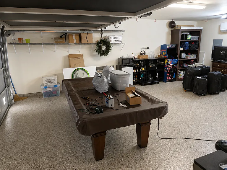 Split a/c in garage