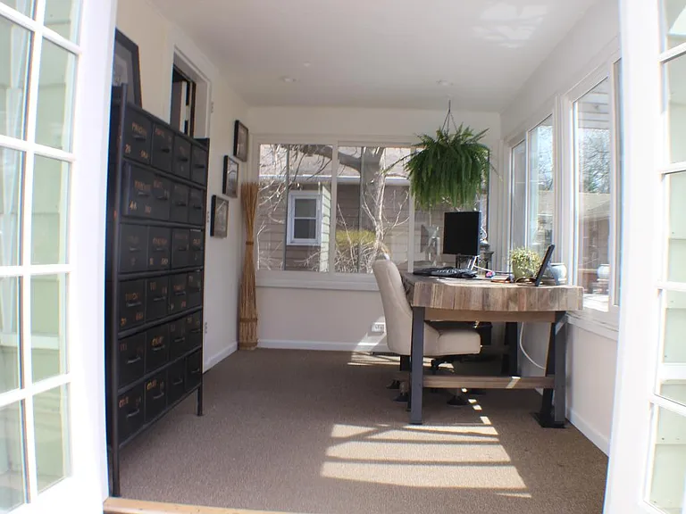 Office from deck