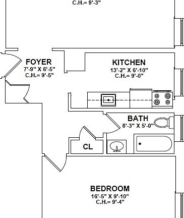 4th image of 901 Washington Ave APT 1P