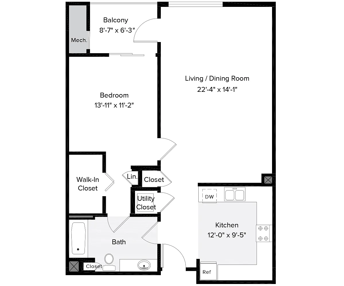 Floor plan 813