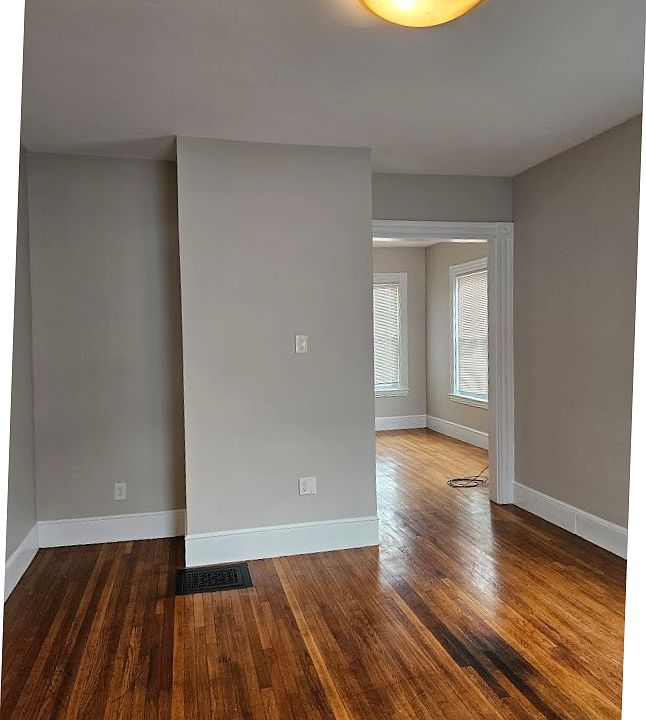 Living room looking into dining room