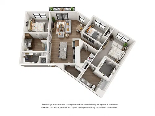 Floor plan C1