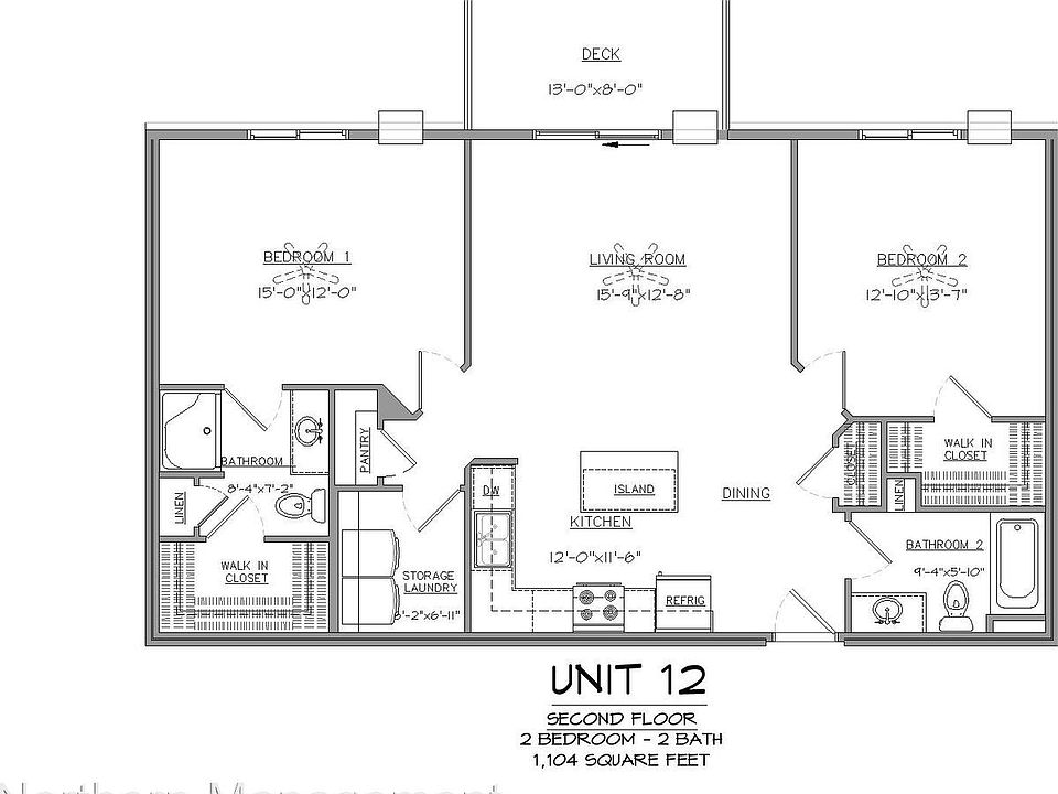 2nd image of 1010 E Brewster Dr #12