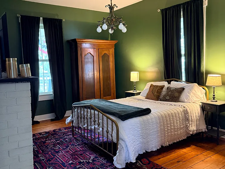 First-floor primary bedroom