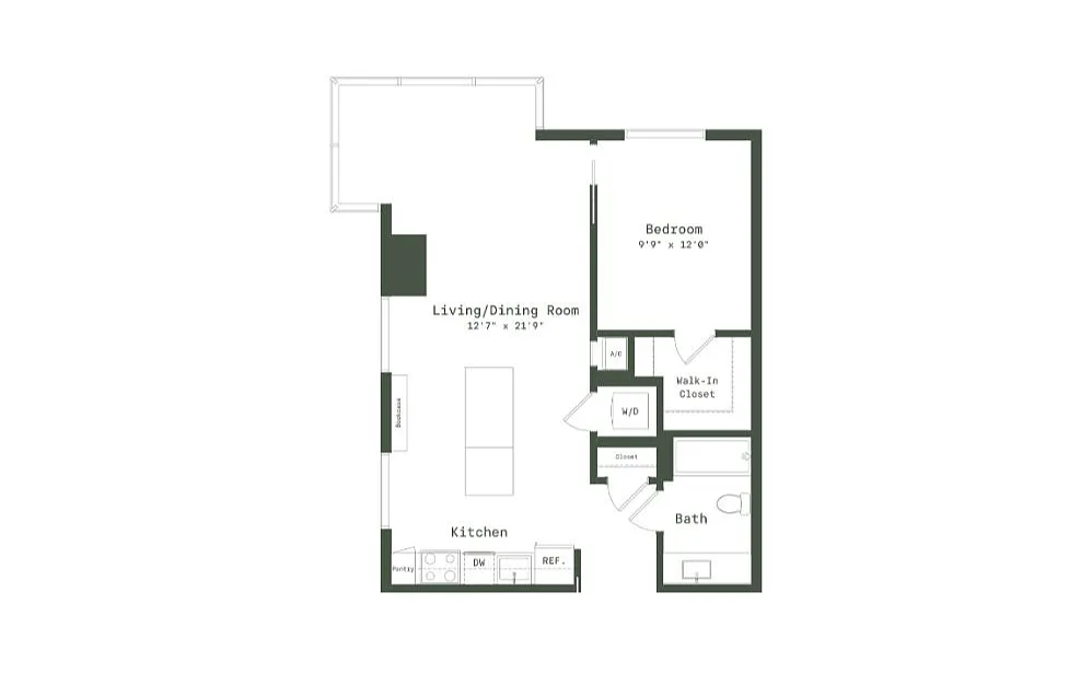 Floor plan TC1P