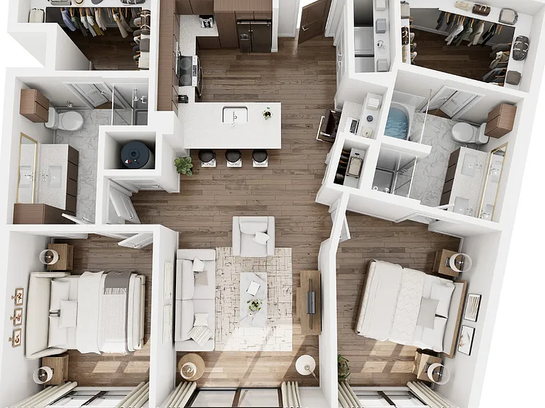 R 2Bed / 2Bath R 2Bed / 2Bath