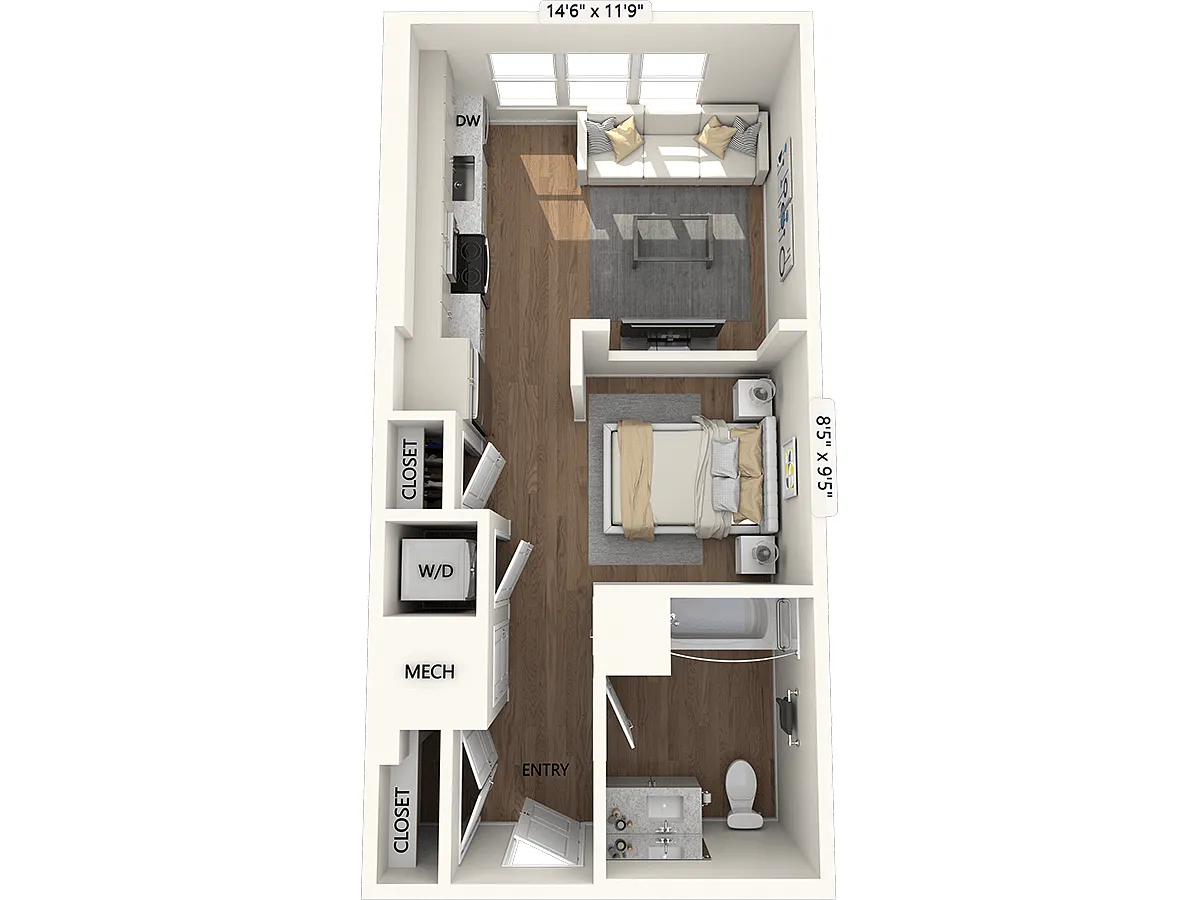 Floor plan SAF4-Base Collection