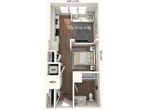 Floor plan SAF4-Base Collection