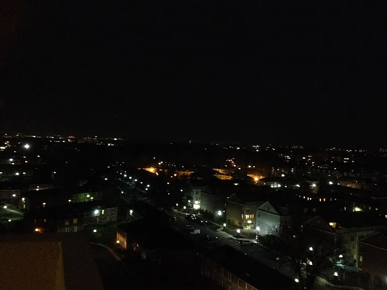 Balcony night view