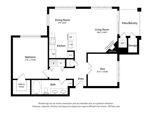 Floor plan The Merion
