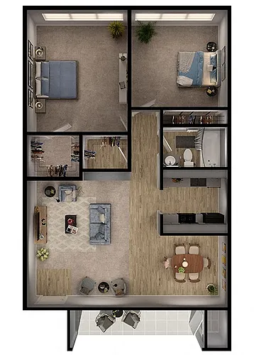 Floor plan B1R