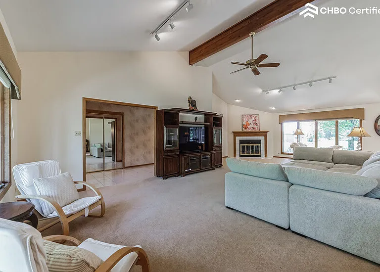 Living Room - multiple seating areas