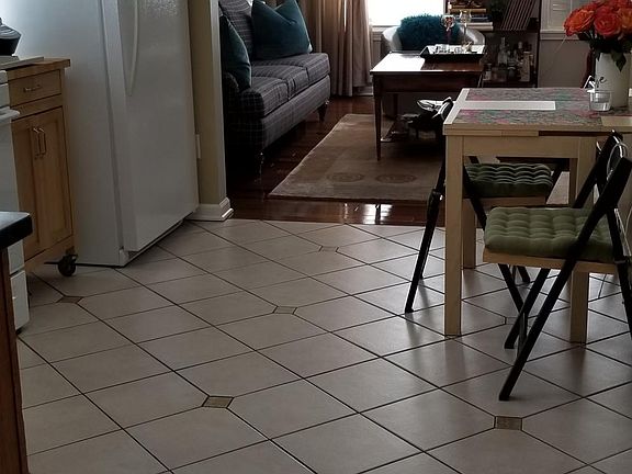 Washer/dryer is now where the fridge is.