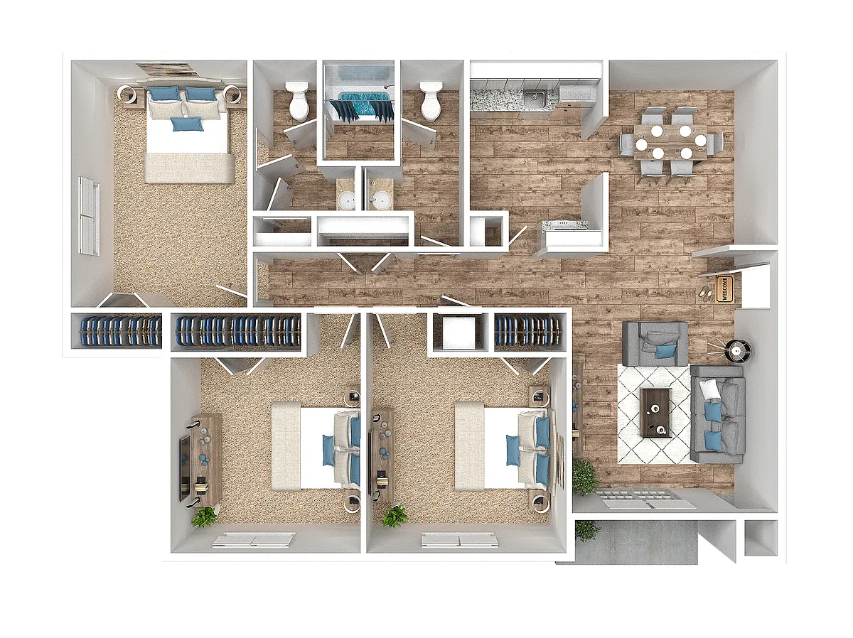 Floor plan The Sequoyah
