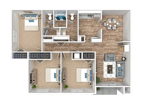 Floor plan The Sequoyah