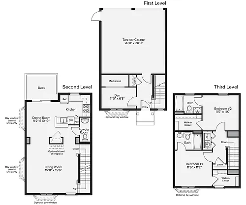 Floor plan B13TD