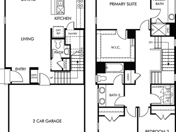 The Sawyer (S102) Plan, Spring Brook Village - City Series