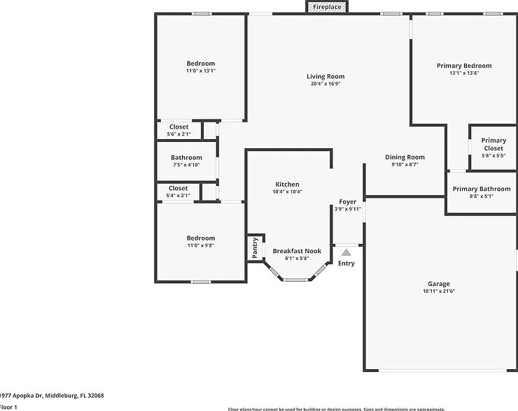 3 bed, 2.0 bath, 1309 sqft, $1,870 — Photo 2