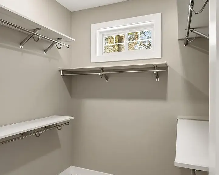 Primary Bedroom walkin closet
