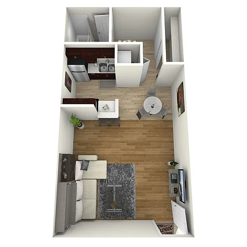 Floor plan Studio