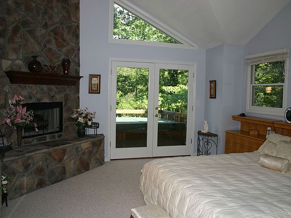 Master Suite Opens to Private Deck w/ Hot Tub