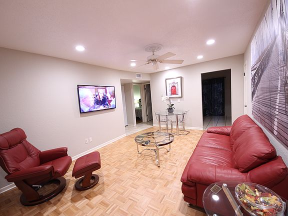 New Leather furniture and Smart TV