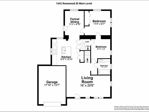 2nd image of 1342 Rosewood St