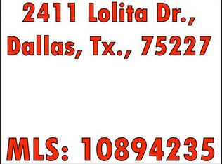 2411 Lolita Dr, Dallas, TX 75227