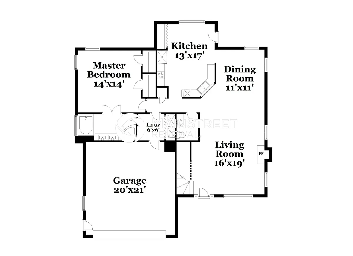 Floor Plan - 10731 Spruce Mountain Rd
