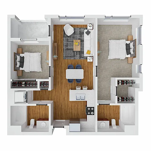 Floor plan Galligan
