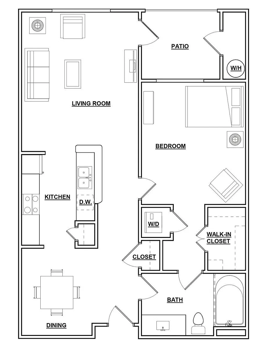 Floor plan 1C1