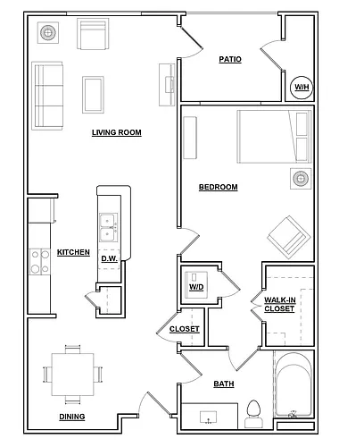 Floor plan 1C1