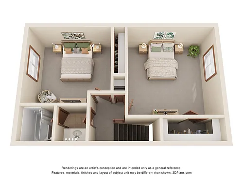 Floor plan Wentworth Townhome