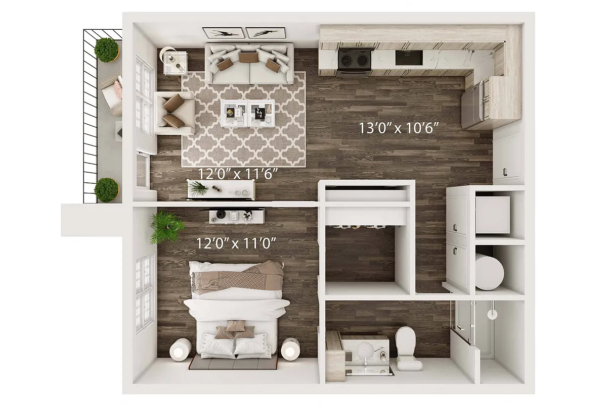 Floor plan A10