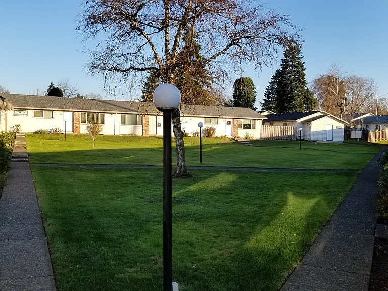 courtyard setting