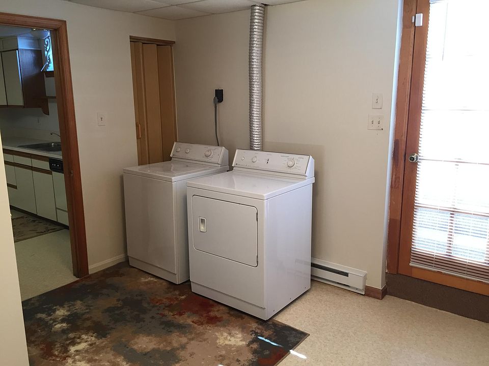 Laundry and front entrance area